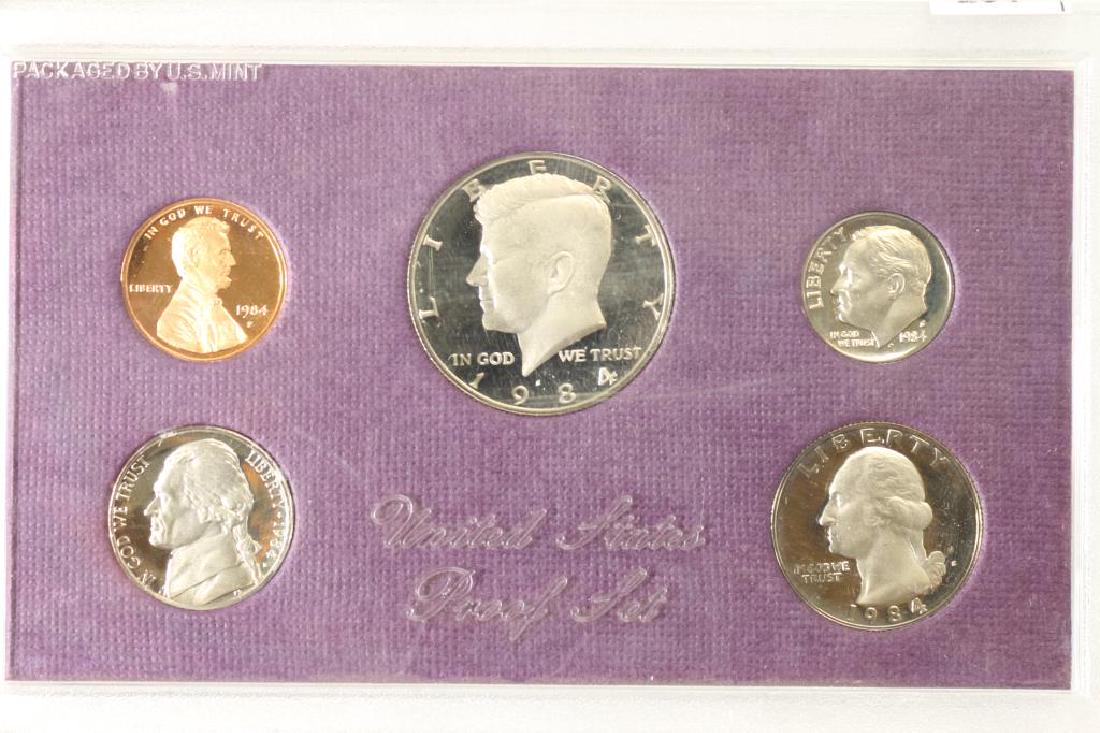 1984 US PROOF SET (WITHOUT BOX) (1 of 2)
