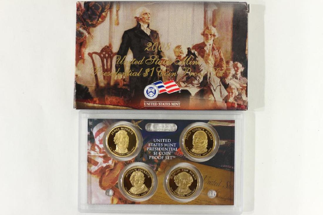 2008 US PRESIDENTIAL DOLLAR PROOF SET WITH BOX (1 of 2)