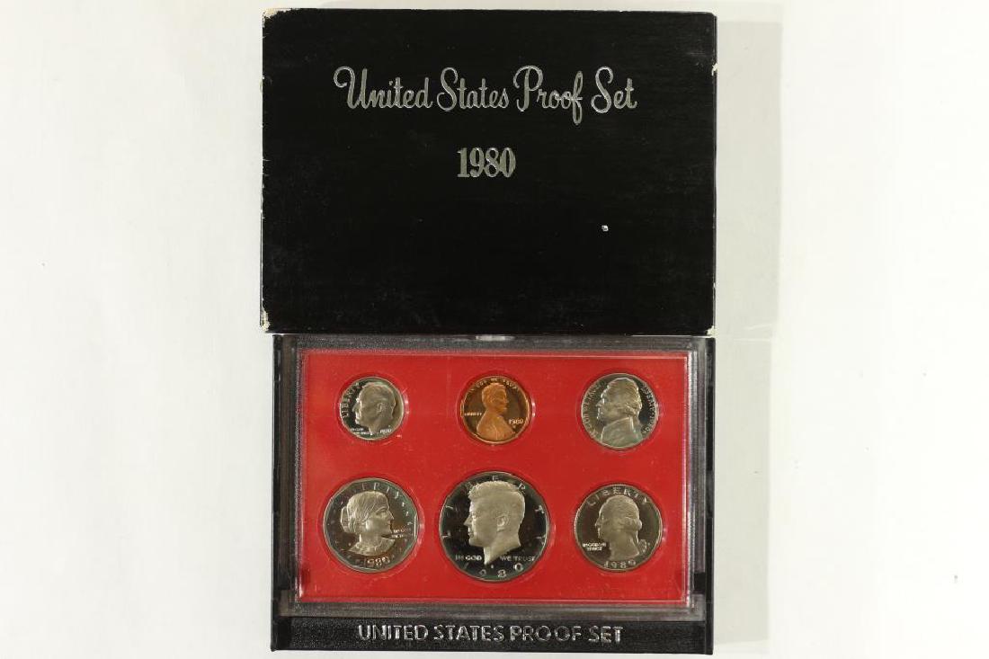 1980 US PROOF SET (WITH BOX) (1 of 2)
