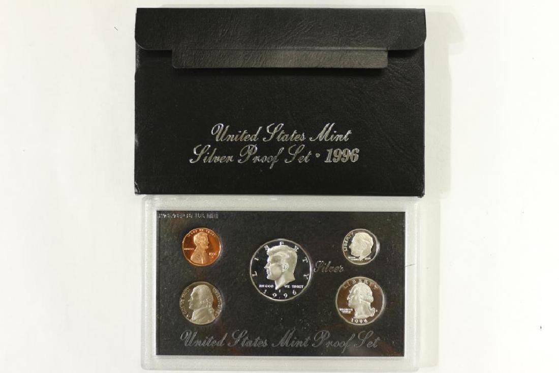 1996 US SILVER PROOF SET (WITH BOX) (1 of 2)