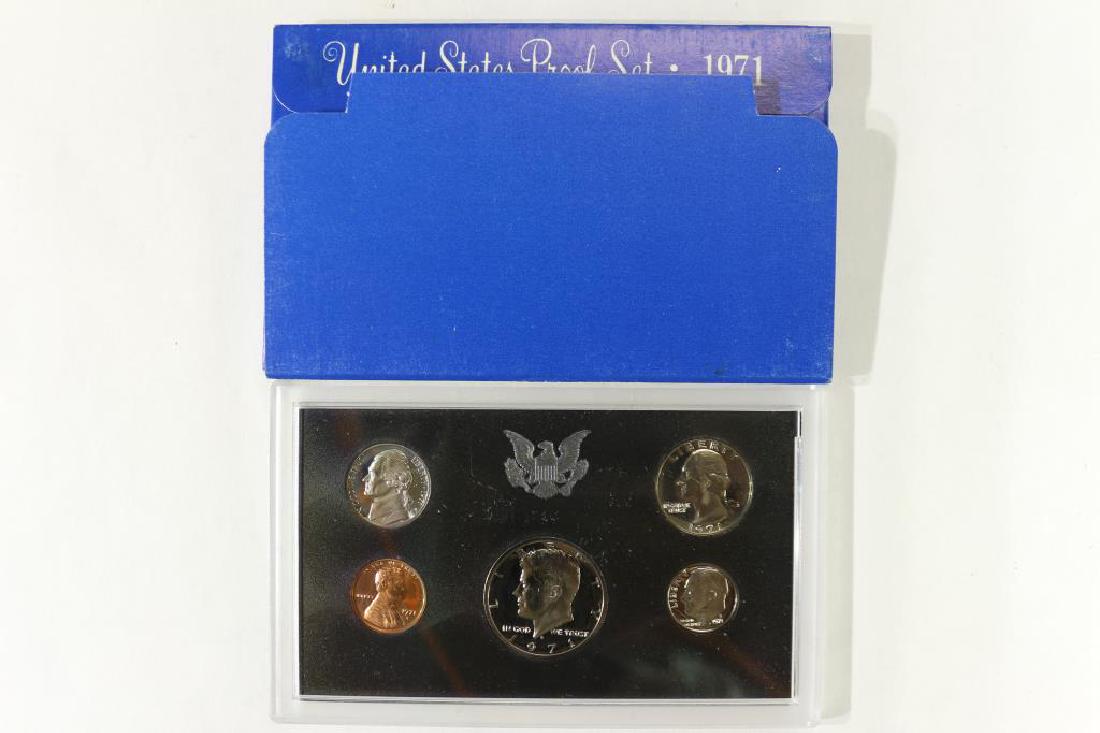1971 US PROOF SET (WITH BOX) (1 of 2)