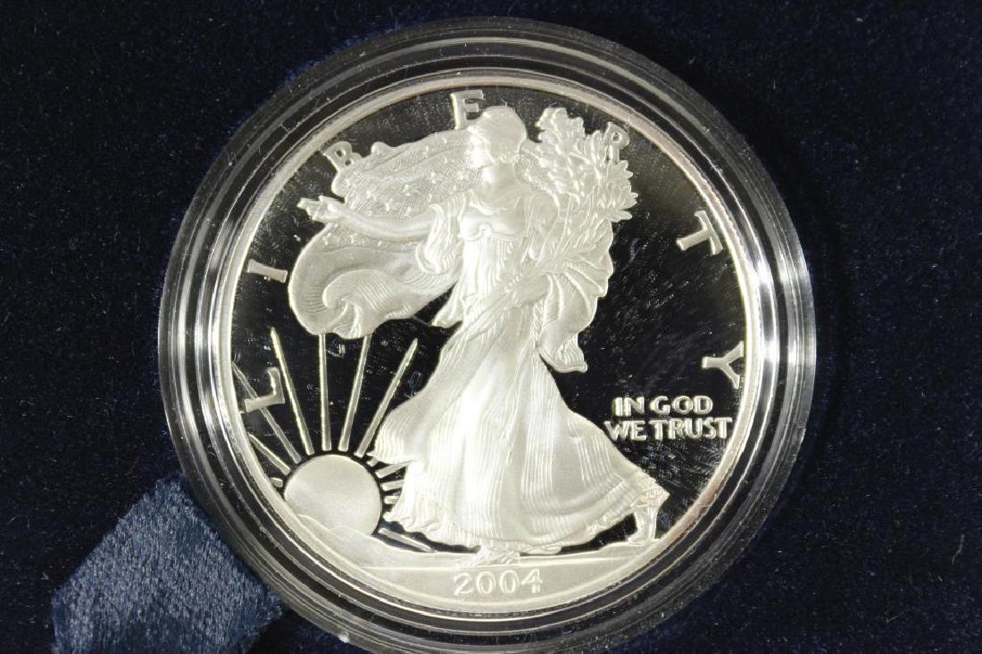 2004-W PROOF AMERICAN SILVER EAGLE (1 of 3)