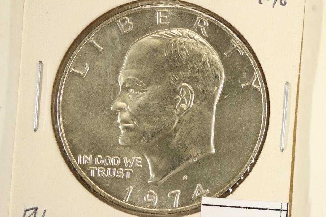 1974-S IKE SILVER DOLLAR BRILLIANT UNC (1 of 2)