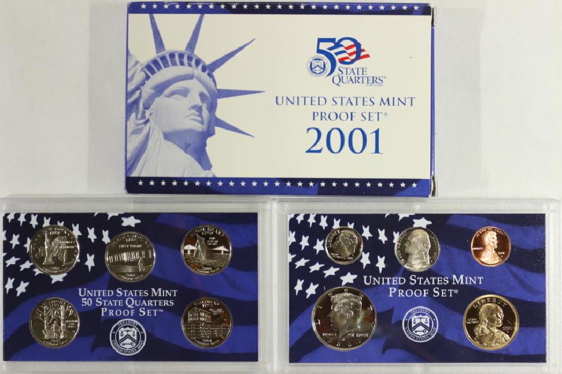 2001 US PROOF SET (WITH BOX) (1 of 2)