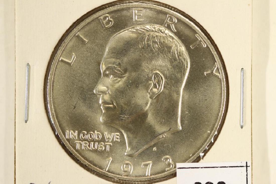 1973-S IKE SILVER DOLLAR BRILLIANT UNC (1 of 2)