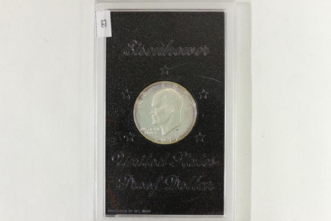1972-S IKE SILVER DOLLAR PROOF (BROWN PACK) NO BOX (1 of 2)