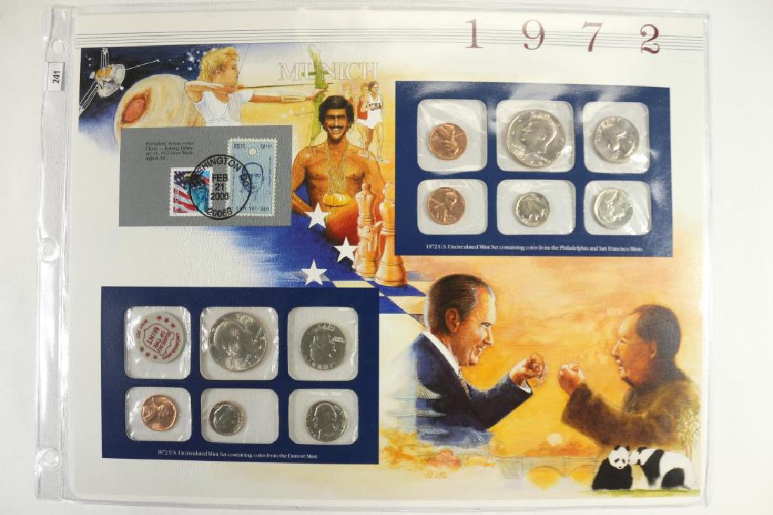 1972 US MINT SET (UNC) P/D WITH (1 of 2)