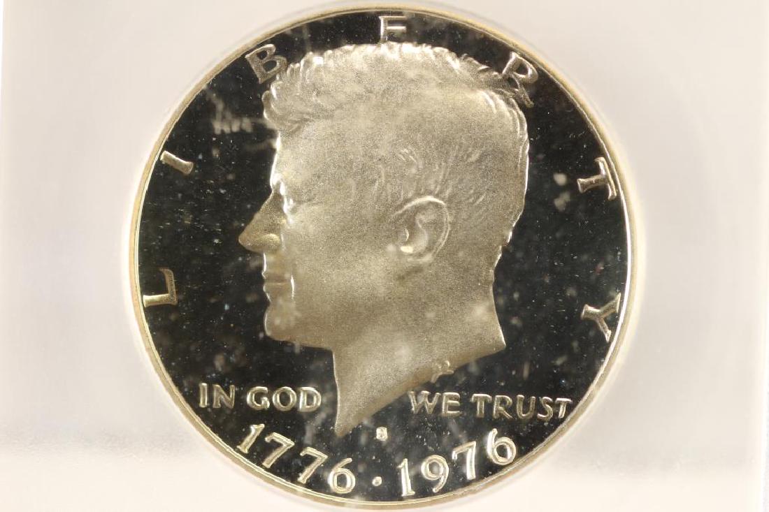 1976-S SILVER KENNEDY HALF DOLLAR ICG PR69 DCAM (1 of 3)
