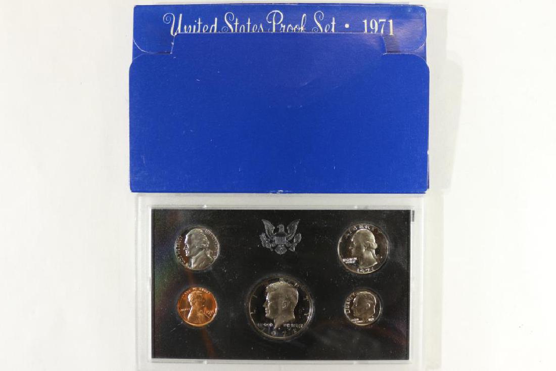 1971 US PROOF SET (WITH BOX) (1 of 2)