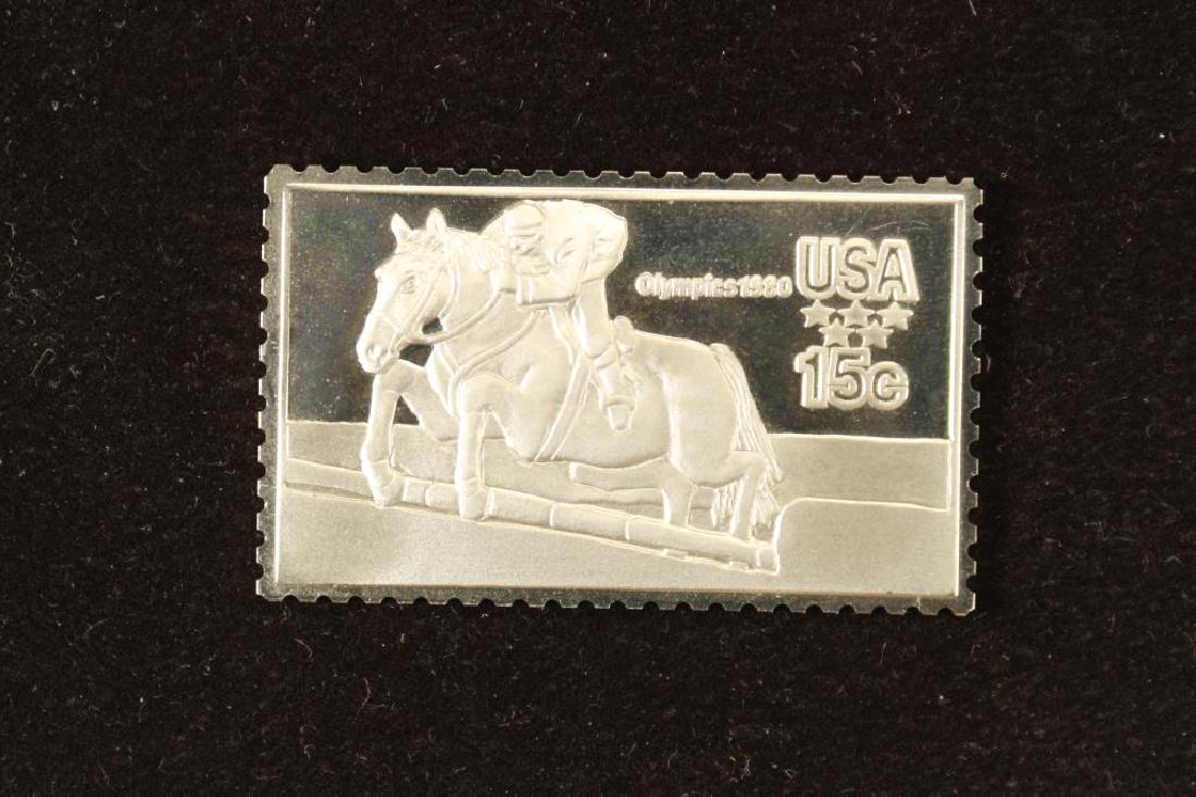 11.9 GRAM STERLING SILVER PROOF INGOT 1980 (1 of 2)