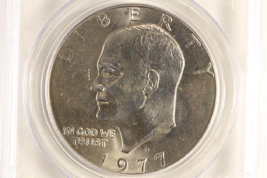 1977-D IKE DOLLAR PCGS MS64 (1 of 3)