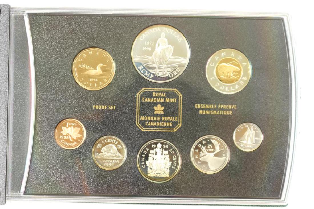 1998 CANADA RCMP-GRC STERLING SILVER PROOF SET (1 of 4)