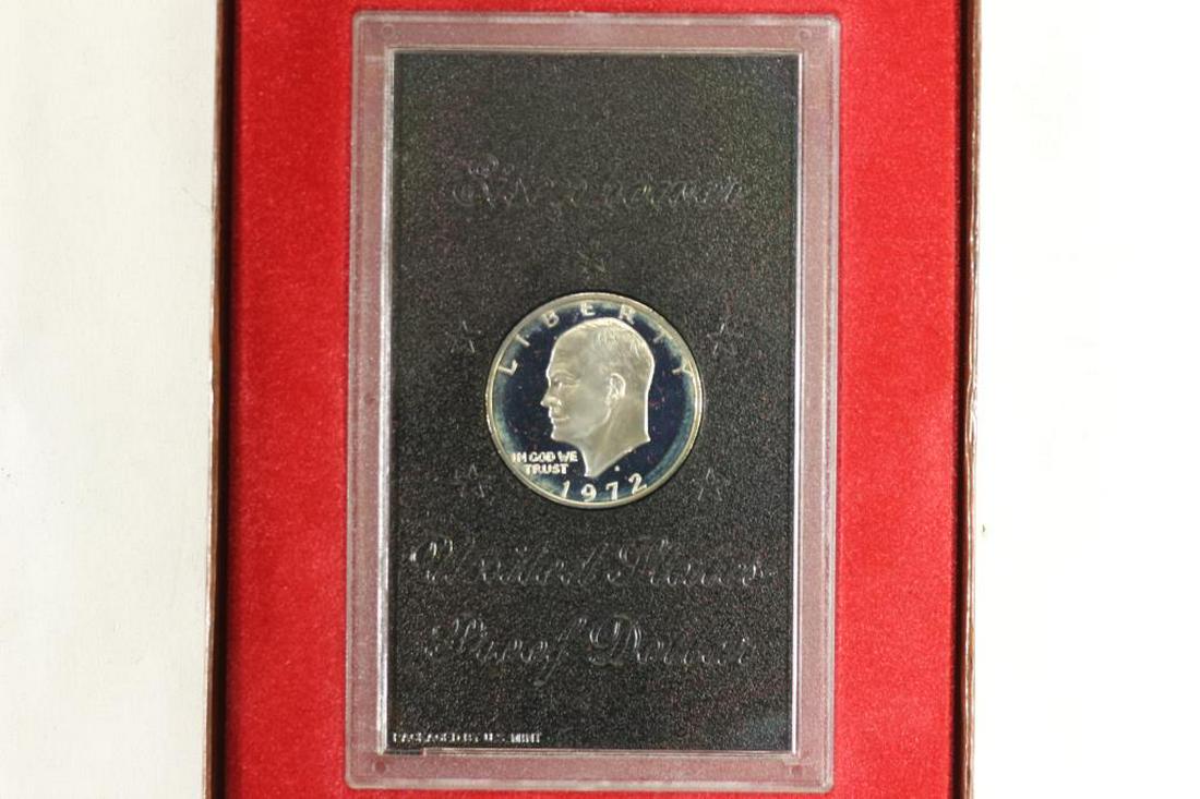 1972-S IKE SILVER DOLLAR PROOF (BROWN PACK) (1 of 2)