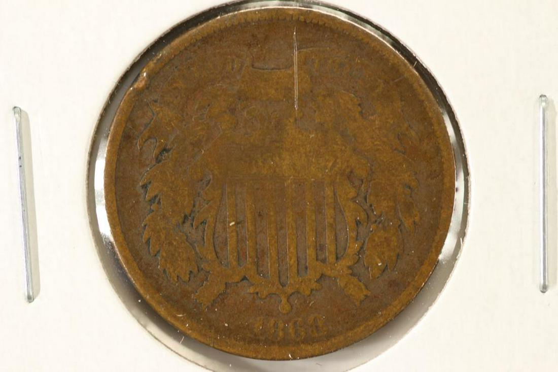 1868 US TWO CENT PIECE (1 of 2)