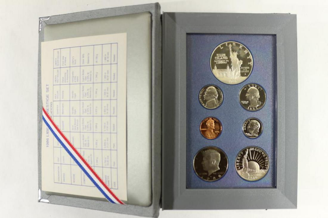 1986 US PRESTIGE PROOF SET LIBERTY (1 of 3)
