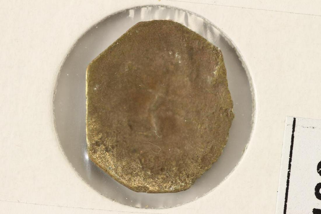 1045-1353 A.D. JESUS CHRIST WITH BIBLE BYZANTINE: CUPPED ANCIENT COIN