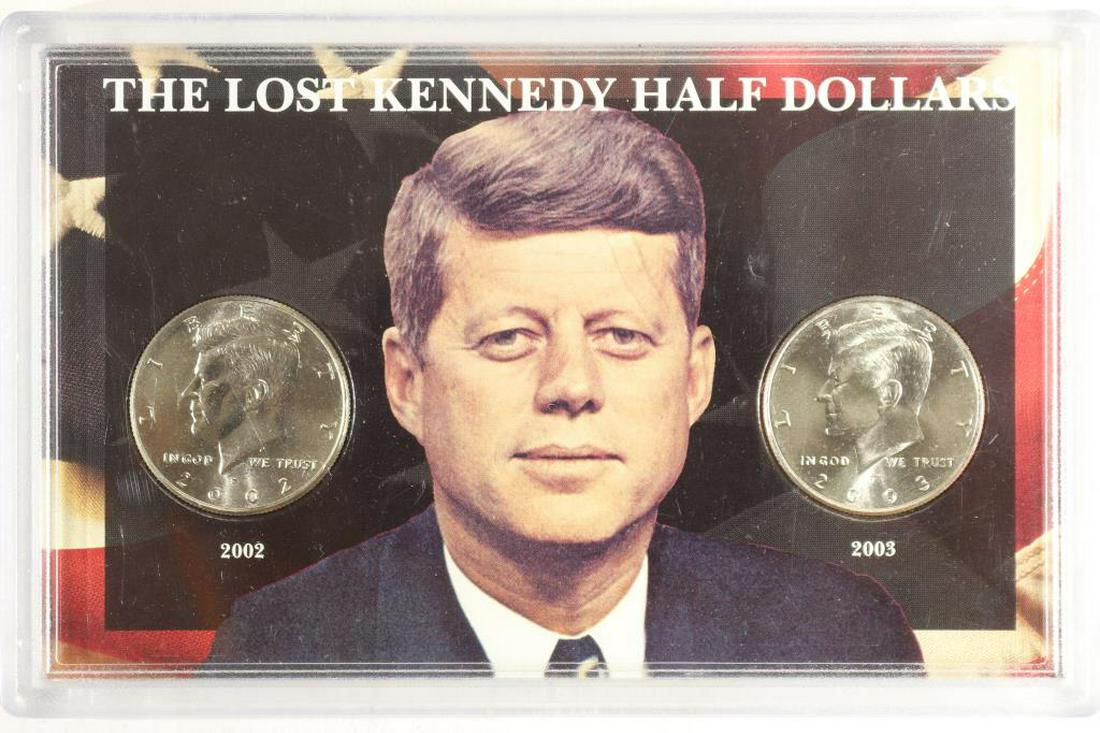 THE LOST KENNEDY HALF DOLLARS 2002 & 2003 (1 of 2)