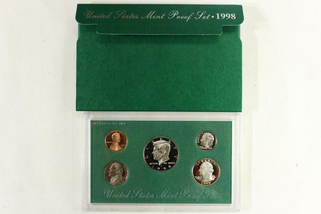 1998 US PROOF SET (WITH BOX) (1 of 2)