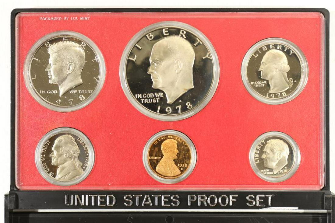 1978 US PROOF SET (WITHOUT BOX) (1 of 2)