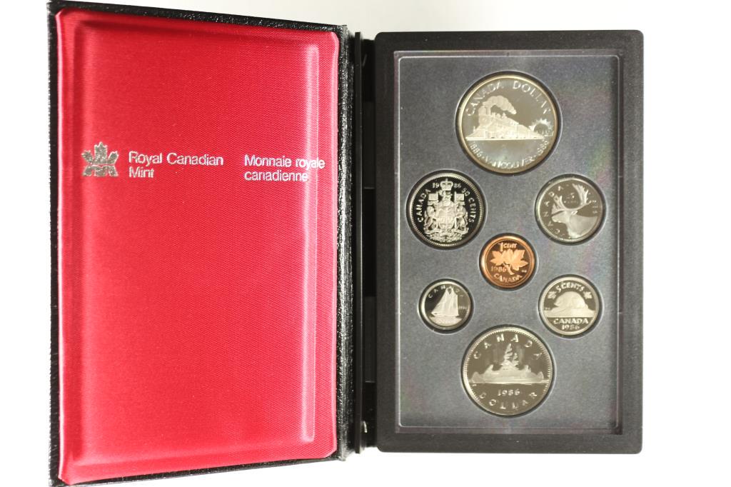 1986 CANADA PROOF SET, VANCOUVER (1 of 4)