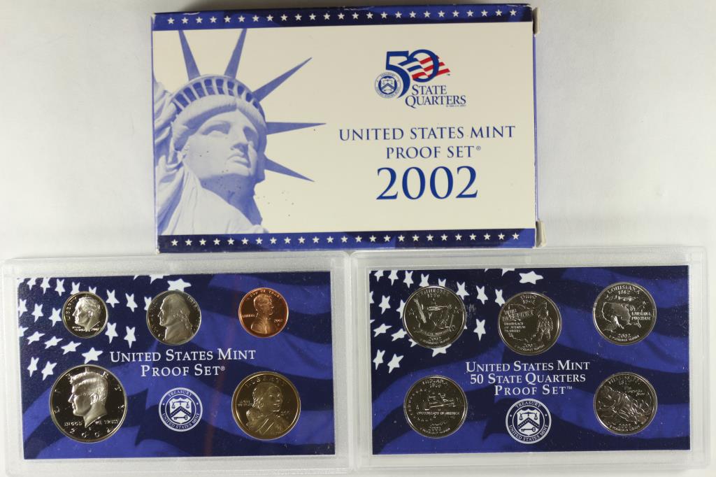 2002 US PROOF SET (WITH BOX) (1 of 2)