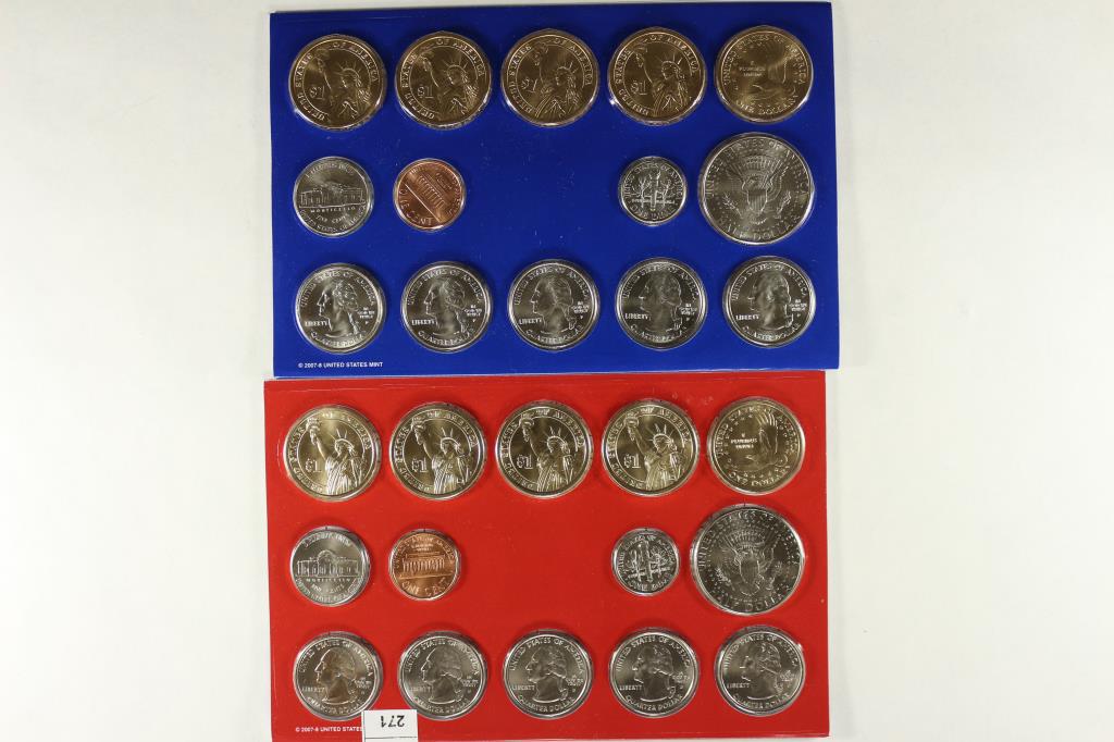 2008 US MINT SET (UNC) P/D ORIGINAL MINT PACKAGING (1 of 2)