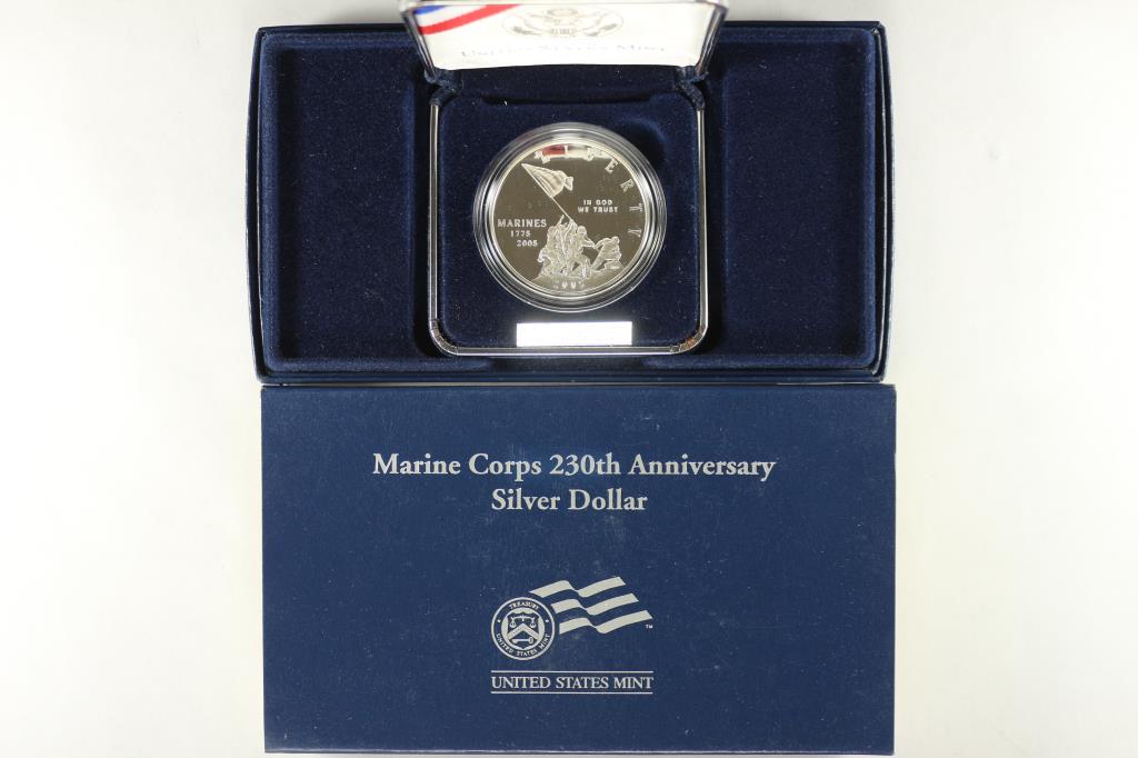 2005-P MARINE CORPS 230TH ANNIVERSARY PROOF (1 of 2)
