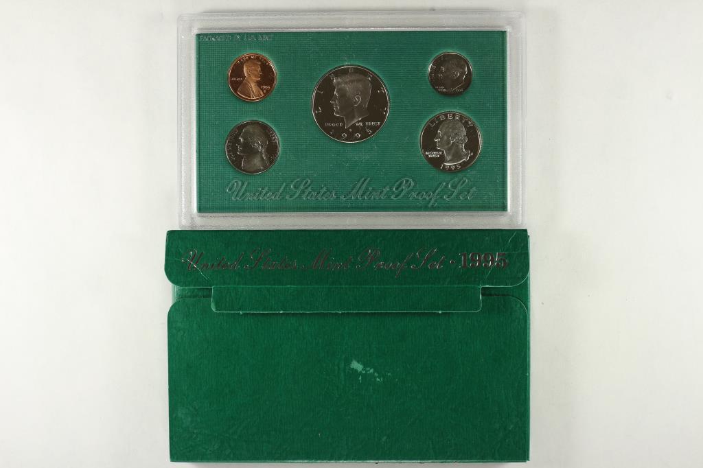 1995 US PROOF SET (WITH BOX) (1 of 2)