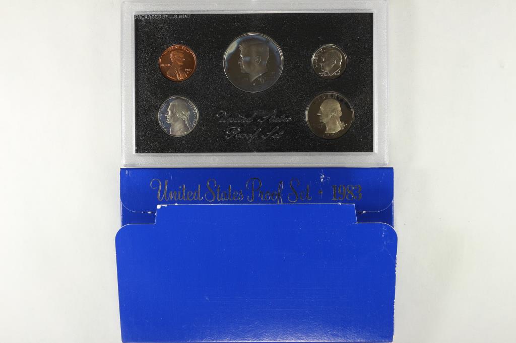 1983 US PROOF SET (WITH BOX) (1 of 2)