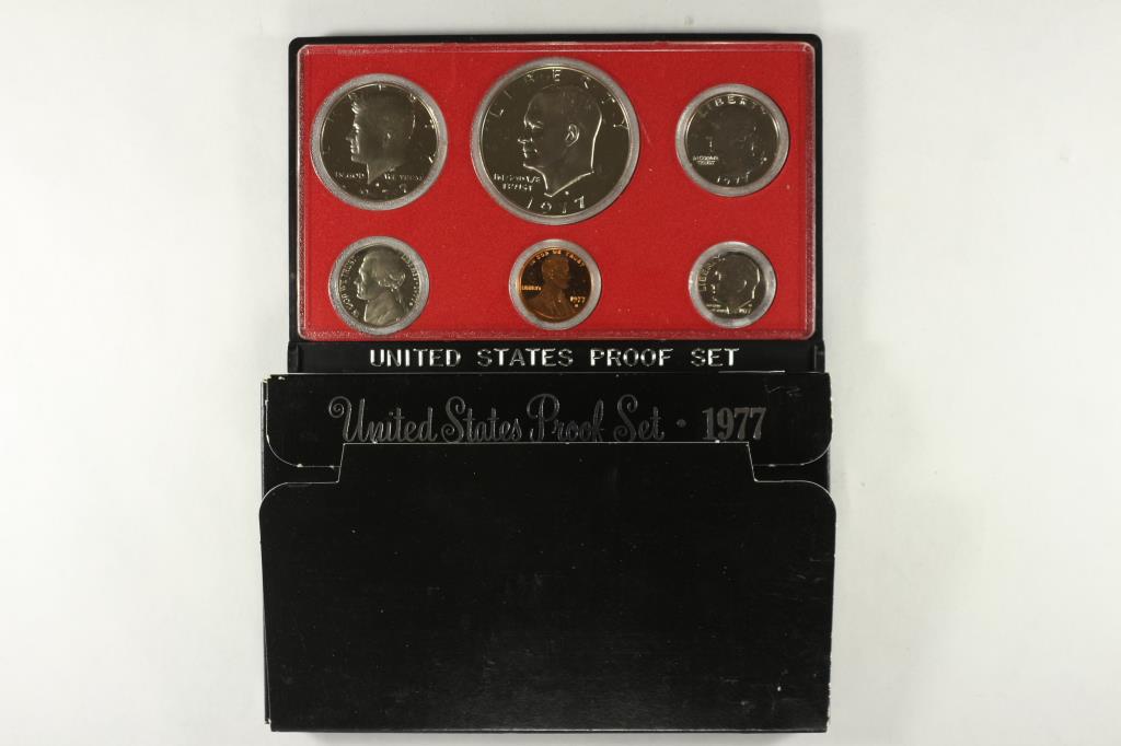1977 US PROOF SET (WITH BOX) (1 of 2)