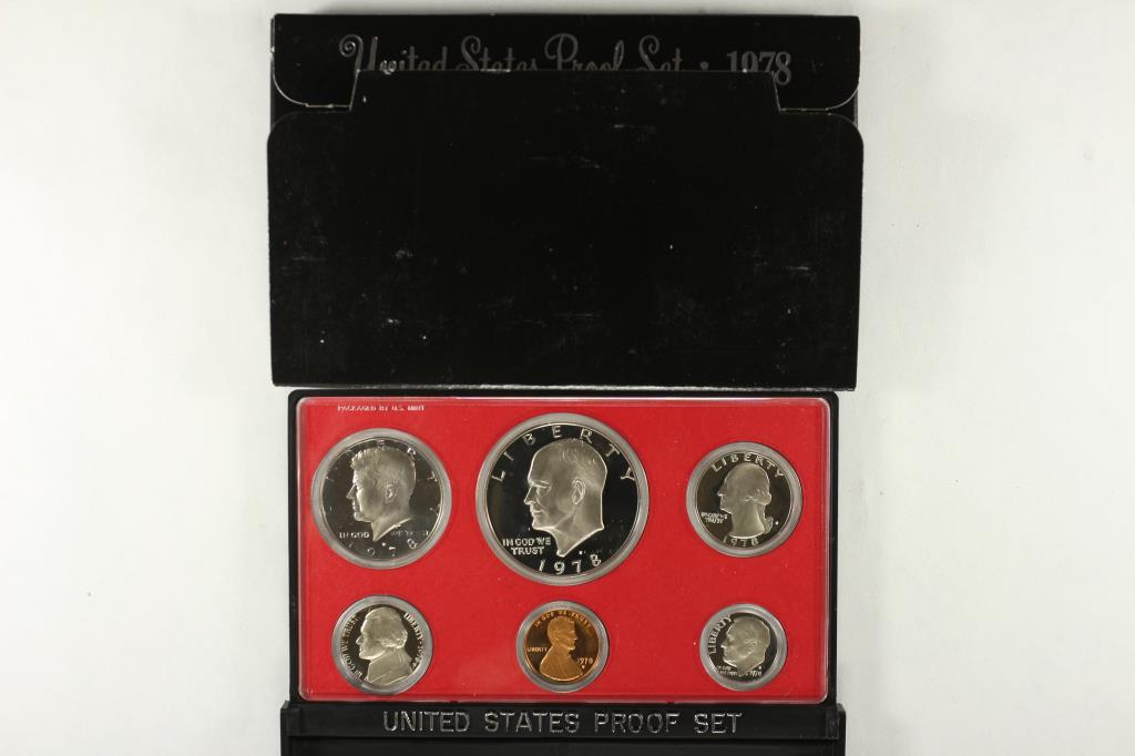 1978 US PROOF SET (WITH BOX) (1 of 2)