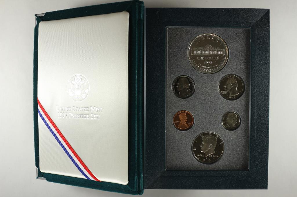 1997 US PRESTIGE PROOF SET BOTANIC GARDENS (1 of 3)