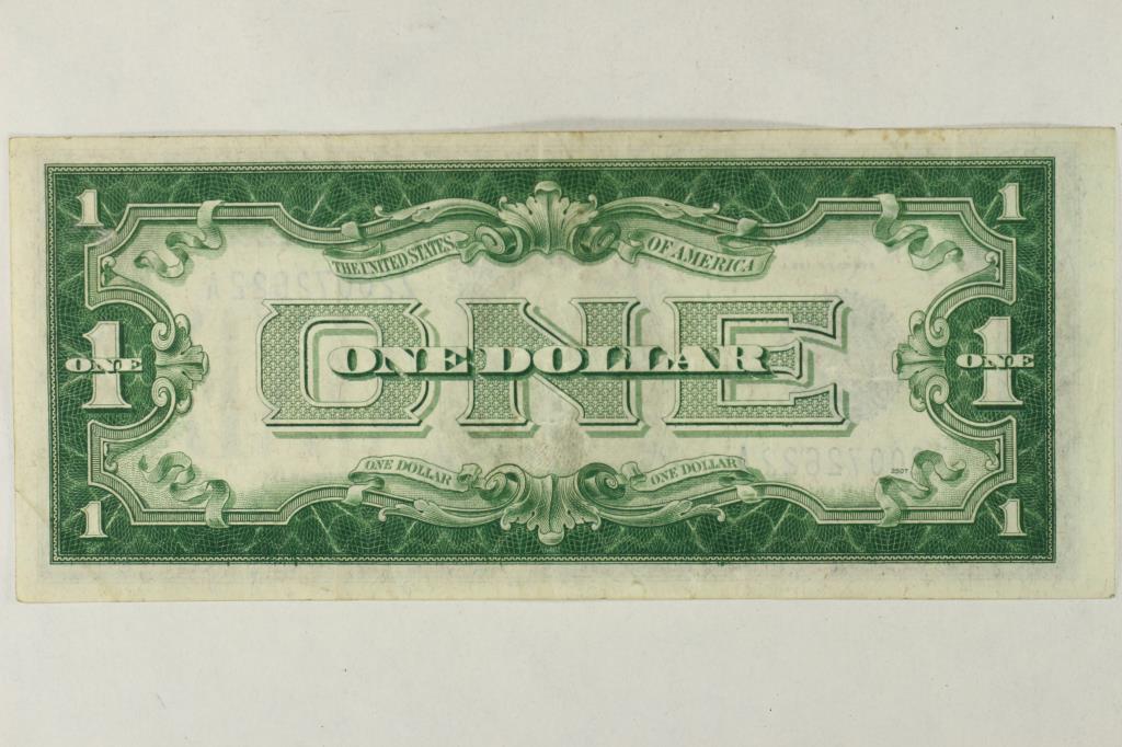 1928-A ONE DOLLAR FUNNY BACK SILVER CERTIFICATE (1 of 2)