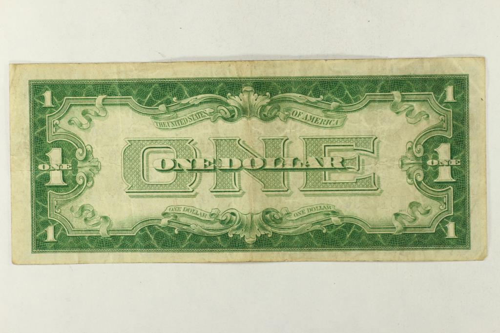 1934 $1 SILVER CERTIFICATE FUNNY BACK BLUE SEAL (1 of 2)