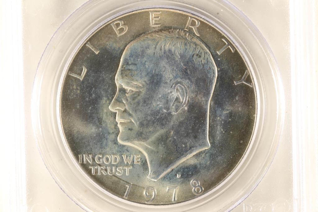 1978-D IKE DOLLAR PCGS MS64 (1 of 3)
