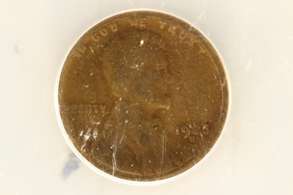 1925-S LINCOLN CENT ANACS GOOD 4 (1 of 3)