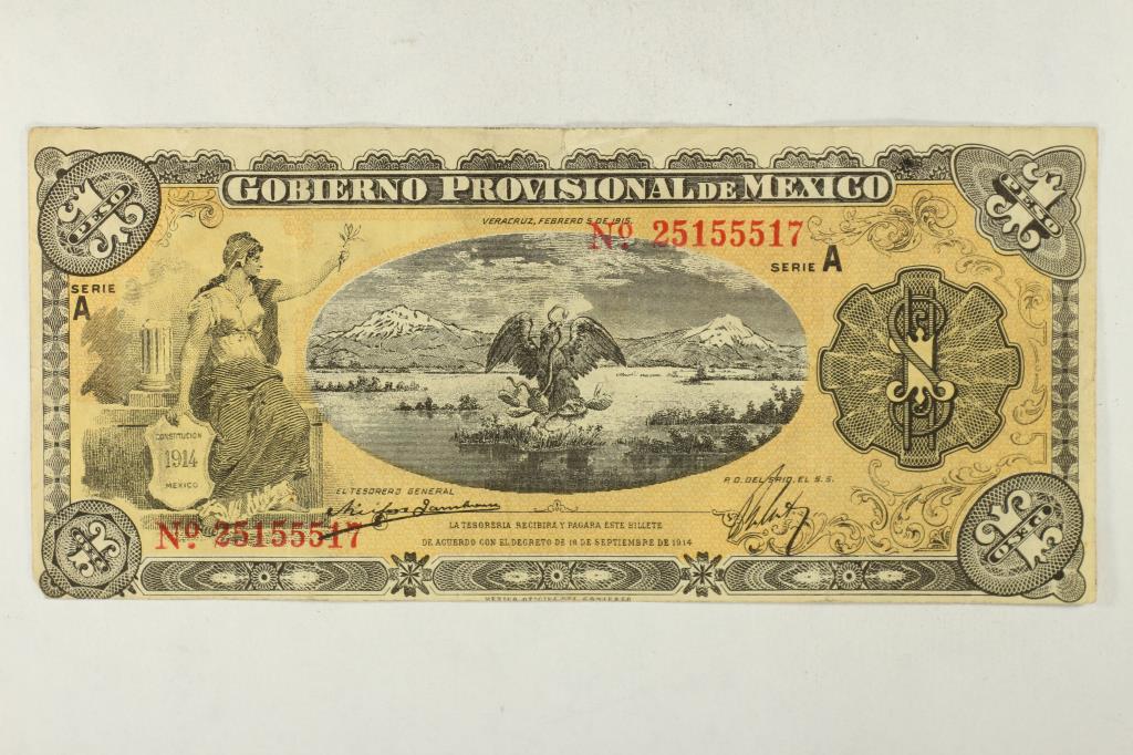 1914 MEXICO ONE PESO (1 of 2)