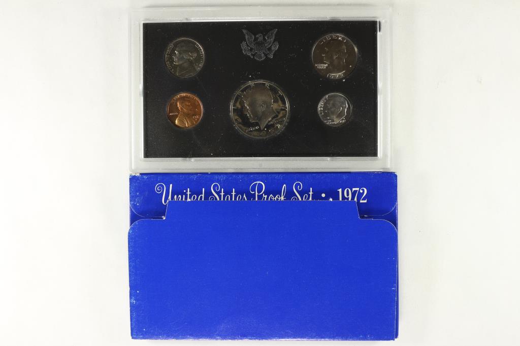 1972 US PROOF SET (WITH BOX) (1 of 2)