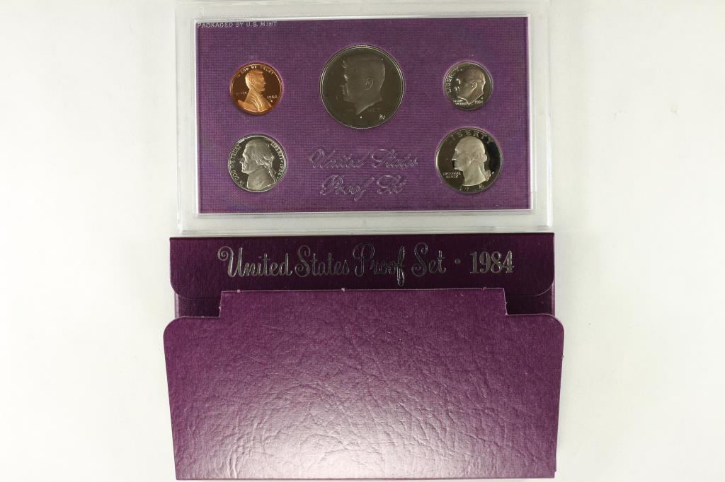1984 US PROOF SET (WITH BOX) (1 of 2)