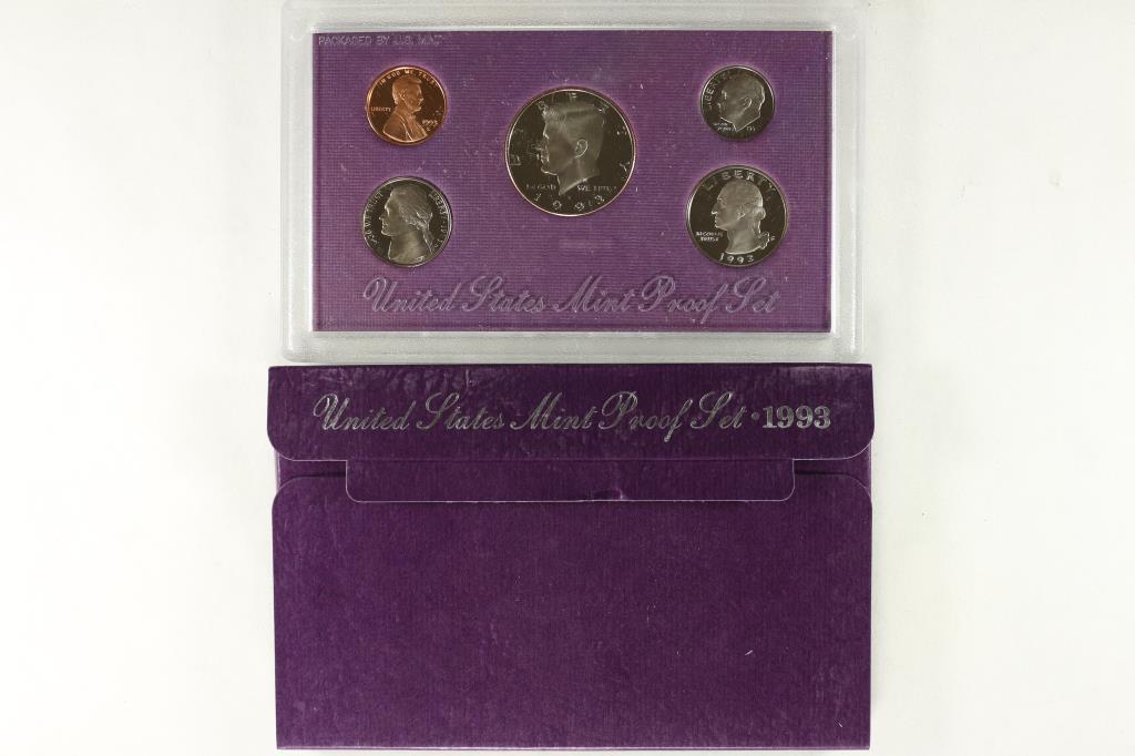 1993 US PROOF SET (WITH BOX) (1 of 2)