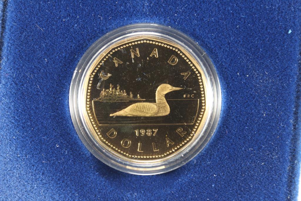 1987 SPECIAL PROOF EDITION LOON DOLLAR (1 of 3)