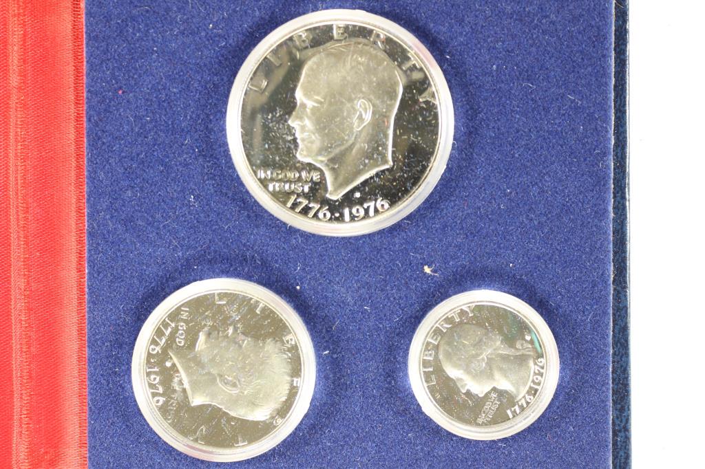 1976 US BICENTENNIAL SILVER PROOF SET (1 of 3)