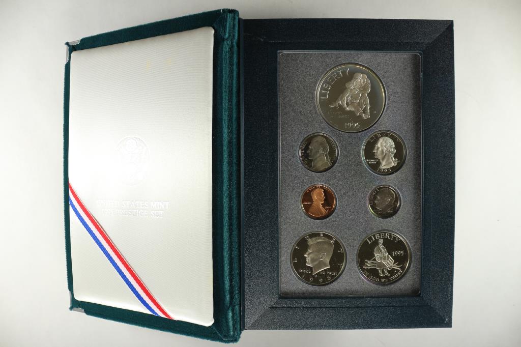 1995 US PRESTIGE PROOF SET CIVIL WAR (1 of 4)