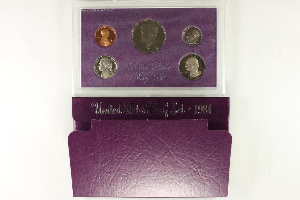 1984 US PROOF SET (WITH BOX) (1 of 2)
