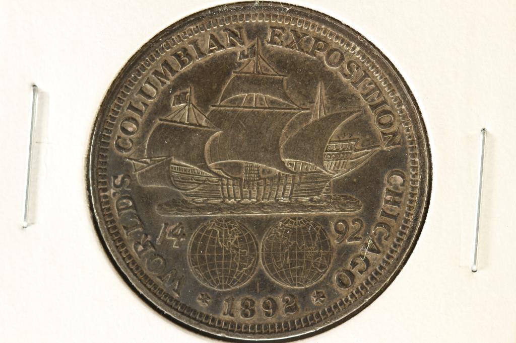 1892 COLOMBIAN EXPOSITION HALF DOLLAR (1 of 2)