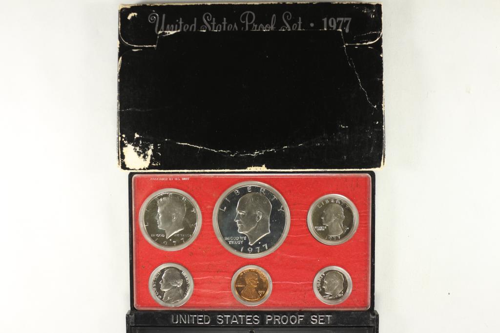 1977 US PROOF SET (WITH BOX) (1 of 2)