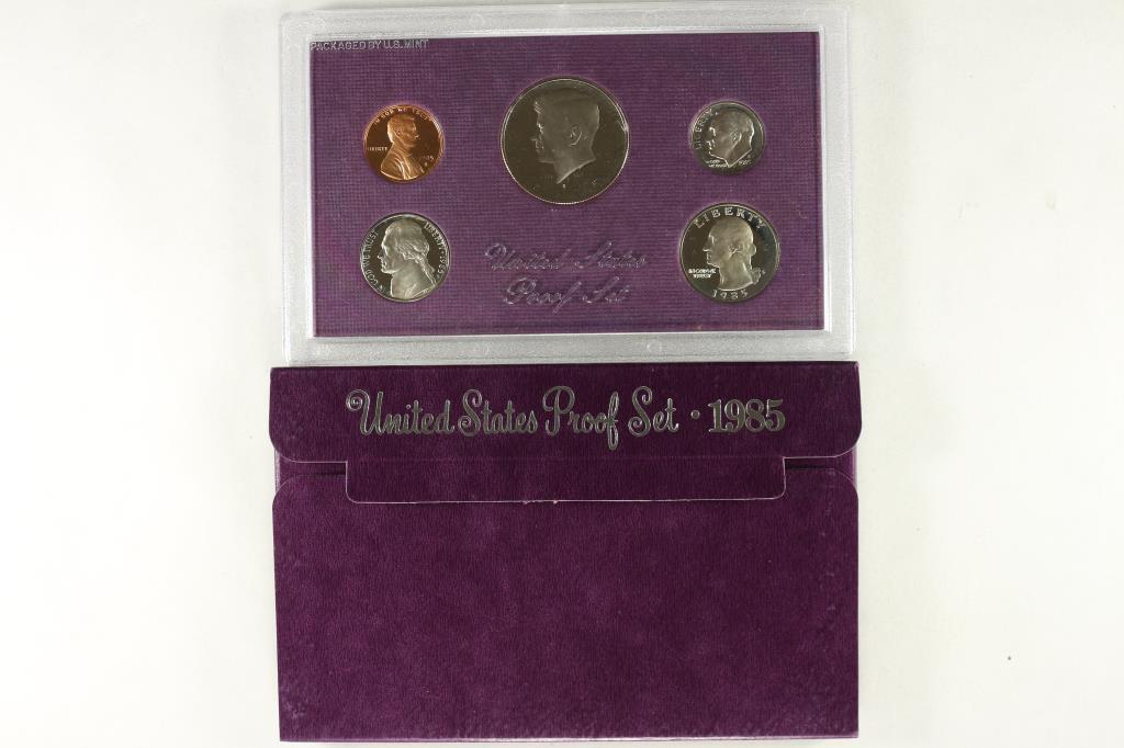 1985 US PROOF SET (WITH BOX) (1 of 2)