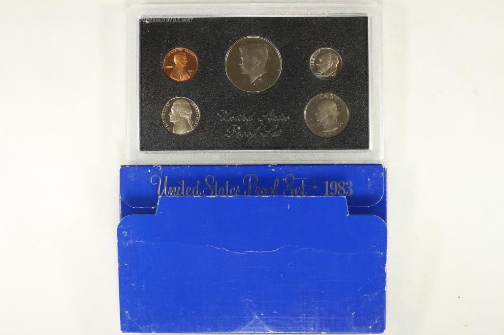 1983 US PROOF SET (WITH BOX) (1 of 2)