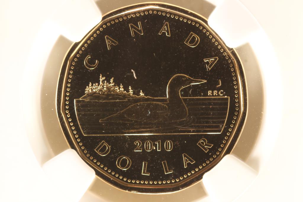 2010 CANADA "OH CANADA" UNC SET DOLLAR NGC MS67DPL (1 of 3)