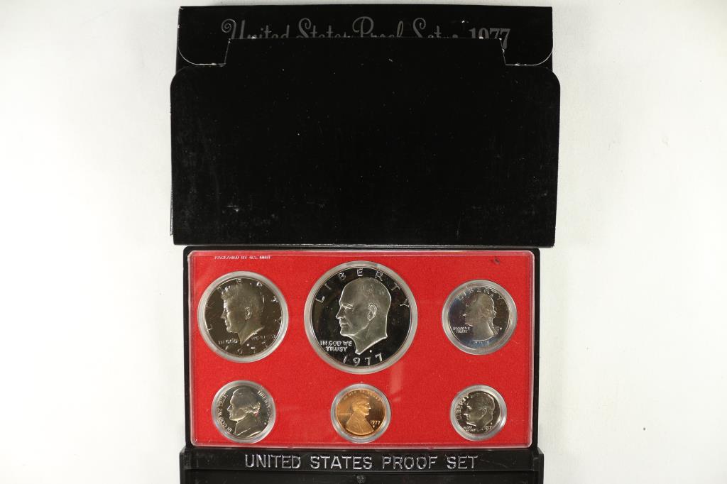 1977 US PROOF SET (WITH BOX) (1 of 2)